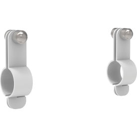 Replacement Brackets For Universal Pictogram Signs, Showers w/o Insulation, Pack of 2