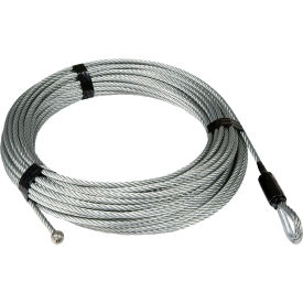 Galvanized Cable Assembly, 1/4" Diameter x 90' Length