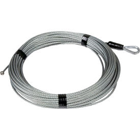 3/16" Diameter x 90' Length Galvanized Cable Assembly