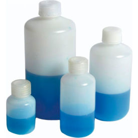 Reagent Bottle, Narrow Mouth, HDPE, 250ml Capacity, Clear, Pack of 250