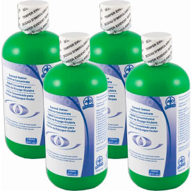 Eyewash Additive Solution, Made in USA, 8 oz. Capacity, Pack of 4