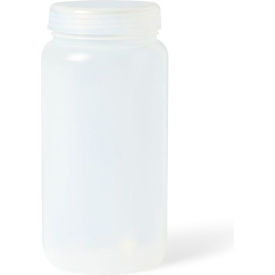 Reagent Bottle, Wide Mouth, PP, 2000ml Capacity, Clear