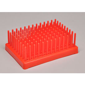 Test Tube Drying Rack, Plastic, 96 Places, Pack of 6