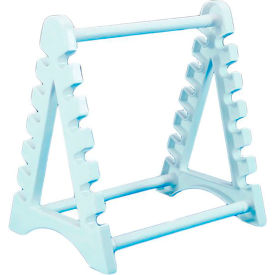 Horizontal Pipette Stand, Plastic, 12 Places, Blue, Pack of 6