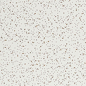 Radar High NRC Acoustical Panels, Square Edge, 24"L x 24"W, White