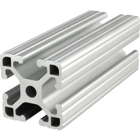 15 Series 1-1/2" x 1-1/2" Lite Four T-Slotted Extrusion Profile, 120"L Stock Bar