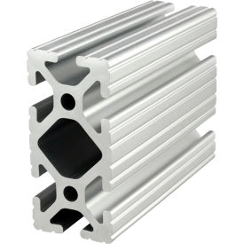 15 Series 1-1/2" x 3" Six T-Slotted Extrusion Profile, 120"L Stock Bar