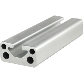 15 Series 1-1/2" x 3/4" Mono T-Slotted Extrusion Profile, 120"L Stock Bar