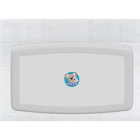 Baby Changing Station, Polyethylene, White Granite