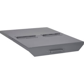 Hinged Lid For 5 Cu. Yd. Capacity Self-Dumping Hopper, Yellow