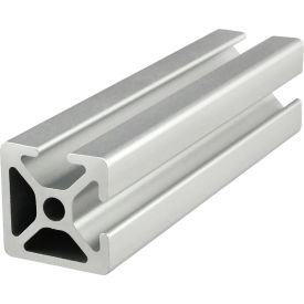 25 Series 1" x 1" Bi T-Slotted Extrusion Profile, 118-1/8"L Stock Bar