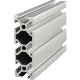 25 Series 1" x 2-15/16" Eight T-Slotted Extrusion Profile, 238-3/16"L Stock Bar