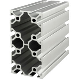 25 Series 1-15/16" x 3-15/16" Twelve T-Slotted Extrusion Profile, 118-1/8"L Stock Bar