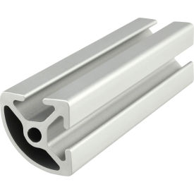 25 Series 1" x 1-1/16" Bi & Quarter T-Slotted Extrusion Profile, 238-3/16"L Stock Bar