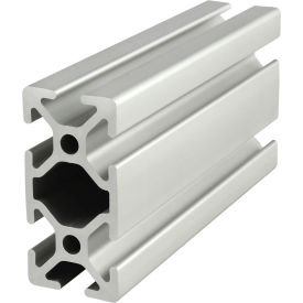25 Series 1" x 1-15/16" Six T-Slotted Extrusion Profile, 238-3/16"L Stock Bar