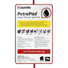 PetroPad Smart Polymer Spill Pad, 53-7/8"L x 85-13/16"W, XX Large, White
