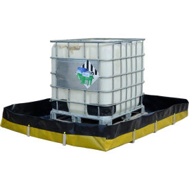 Ultra-Containment Berm, Economy Model, 30 mil RPE Thickness, 10'L x 10'W x 1'H