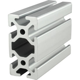 40 Series 1-9/16" x 3-1/8" Six T-Slotted Extrusion Profile, 118-1/8"L Stock Bar