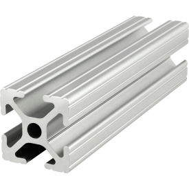 10 Series 1" x 1" Four T-Slotted Extrusion Profile, 120"L Stock Bar
