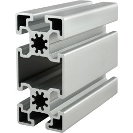 1-3/4" x 3-9/16" Six T-Slotted Extrusion Profile, 118-1/8"L Stock Bar
