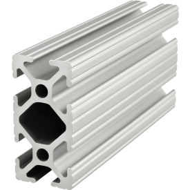 10 Series 1" x 2" Six T-Slotted Extrusion Profile, 120"L Stock Bar