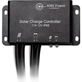 Solar Charge Controller w/ Built-In MC4 Cables, 11 Amp, 12VDC