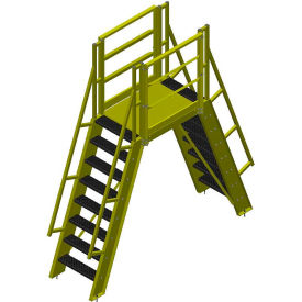 Crossover Ladder, 36"L x 28-1/2"W x 118-7/16"H