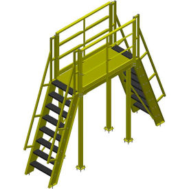 Crossover Ladder, 60"L x 28-1/2"W x 118-7/16"H