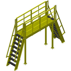 Crossover Ladder, 96"L x 28-1/2"W x 118-7/16"H