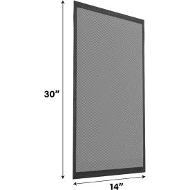 Permanent Washable Electrostatic Air Filter, 14 x 30 x 1", MERV 8