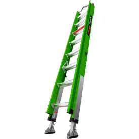 16' Type IAA Extension Ladder w/ V-bar & Ratchet Leveler, 375 lb. Capacity