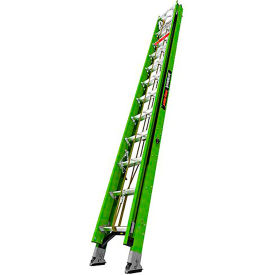Little Giant Hyperlite Extension Ladder with Limited Arrest System Safety Line, 24' Type IAA