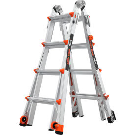 Rex Articulated Extendable Ladder, Aluminum, 4' Type IA, 300 lb. Capacity