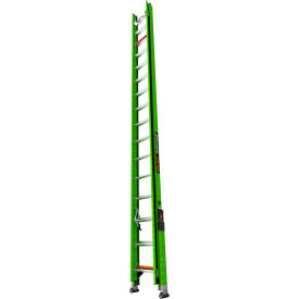 SumoStance Extension Ladder with Hyperlite, V-Rung and Sure Set Feet, 32 feet Type IAA