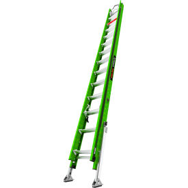 28' Type IAA Extension Ladder with Cable Hooks & V-Bar, 375 lb. Capacity