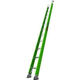 Underground Utility Access Ladder w/ Swivel Feet, Fiberglass, 12' Type IAA, 375 lb Cap.