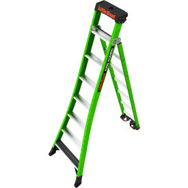Little Giant King Kombo Combination Ladder w/ Grip-N-Go Hinge, 8', Type IAA, 7 Step, 375 lb. Capacity