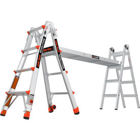 Little Giant Revolution 2.0 Articulated Extendable Ladder with Ratchet Leveler, 4' Type IA, 300 lb Capacity