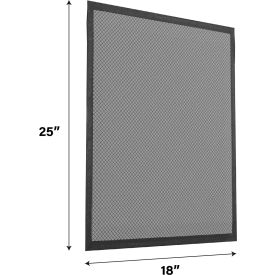 Permanent Washable Electrostatic Air Filter, 18 x 25 x 1", MERV 8