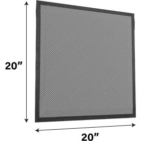 Permanent Washable Electrostatic Air Filter Flexible, 20 x 20 x 1", MERV 8