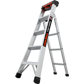 Little Giant King Kombo Professional Combination Ladder, 5' Type IA, 4 Step, 300 lb. Cap.