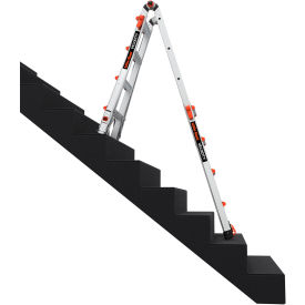 Velocity Articulated Extendable Ladder, Aluminum, 4' Type IA, 300 lb. Capacity