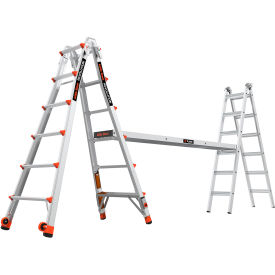 Little Giant Revolution 2.0 Articulated Extendable Ladder w/ Ratchet Leveler, 6' Type IA, 300 lb Cap