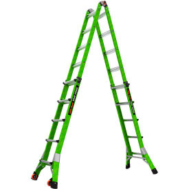 Dark Horse 2.0 Articulated Extendable Ladder, Fiberglass, 5' Type IA, 300 lb Cap