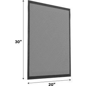 Permanent Washable Electrostatic Air Filter, 20 x 30 x 1", MERV 8