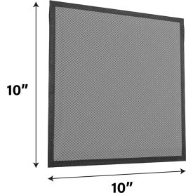 Permanent Washable Electrostatic Air Filter, 10 x 10 x 1", MERV 8