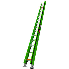 Extension Ladder w/ Ground Cue & Sure Set, 32' Type IAA, 375 lb. Capacity