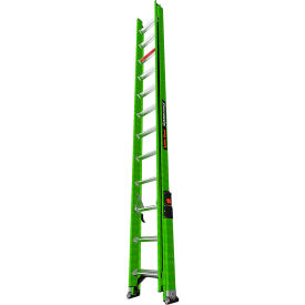 SumoStance Extension Ladder with Hyperlite Technology, Fiberglass, 24 feet, Type IA, 300 lb. Capacity
