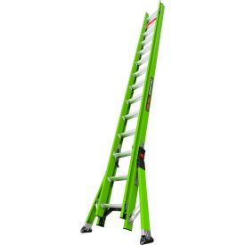 SumoStance Extension Ladder with Hyperlite Technology, Fiberglass, 28 feet Type IA