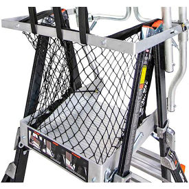 Safety Net Accessory For Compact Cage Elevated Enclosed Platforms